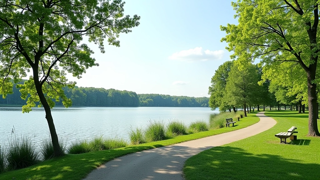 Kaunas Reservoir waterside landscape
